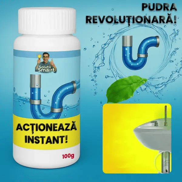 Set 3 X Pudră desfundare țevi DESFUNMAX™