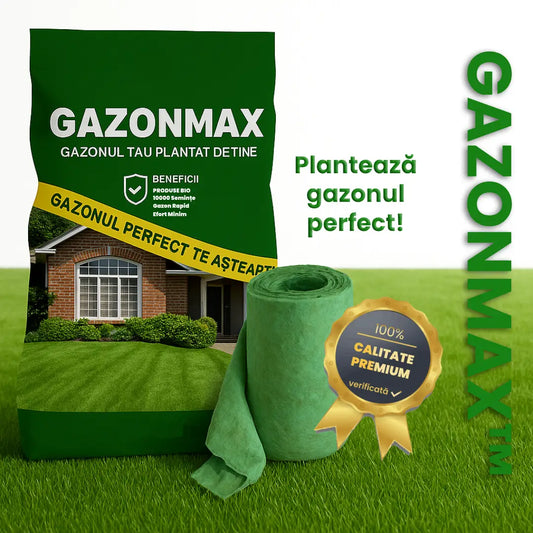 Rolă gazon cu semințe | GazonMax™